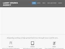 Tablet Screenshot of larrysparksagency.com